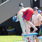 Zawodniczka TMKS Champions Toruń na słupku startowym