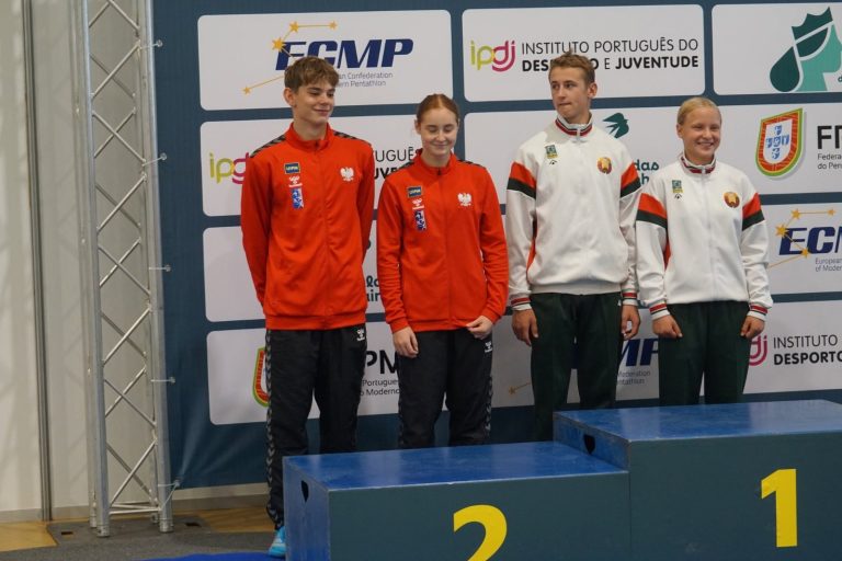 Podium Mistrzostw Europy U15 w Caldas da Rainha – srebro z udziałem Karola Prędkiego